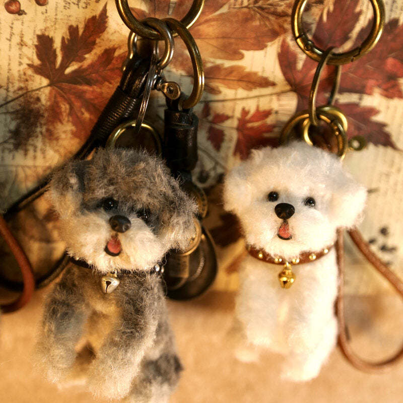 Handmade Teddy/Bichon Bag Charm