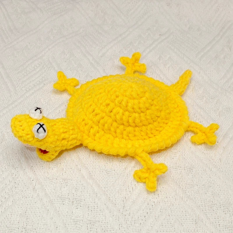 Handmade Cute Crochet Lizard Coaster