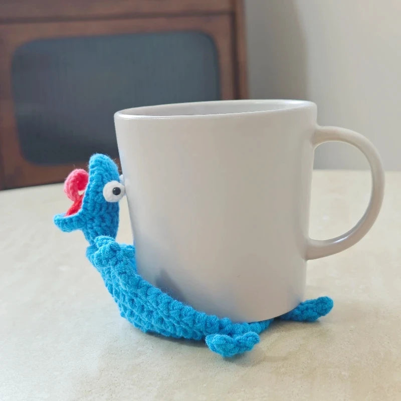 Handmade Cute Crochet Lizard Coaster