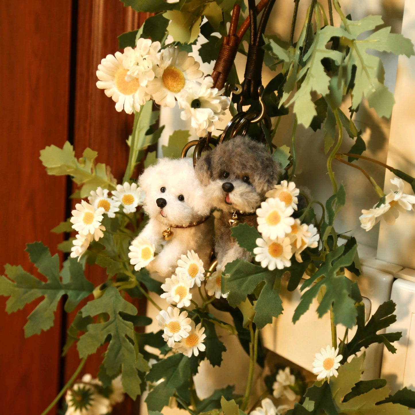 Handmade Teddy/Bichon Bag Charm