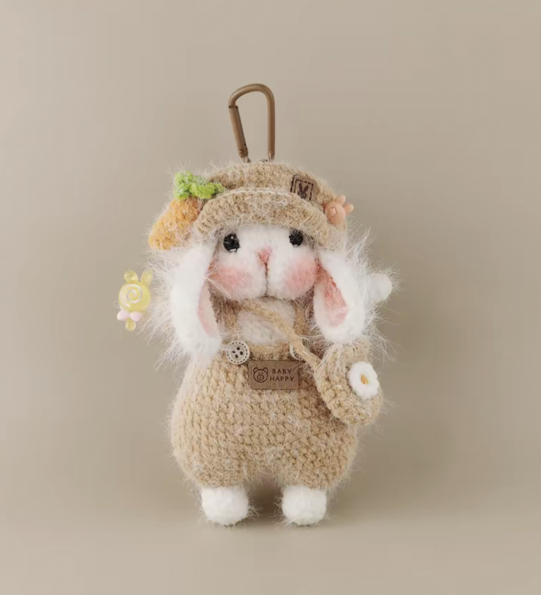 Handmade Crochet Cute Bunny Bag Charm (Pre-order )
