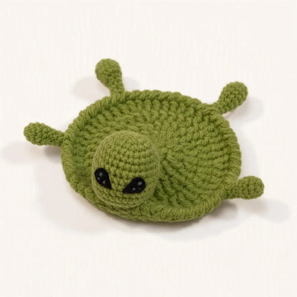 Handmade Cute Alien Coaster