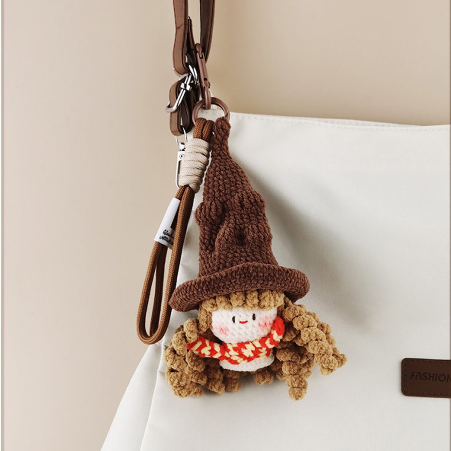 Hermione Granger Bag Charm - Cute Wizarding World Keychain Pendant for Bags