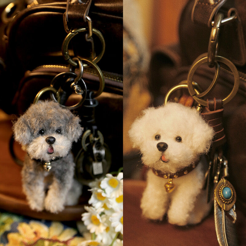 Handmade Teddy/Bichon Bag Charm