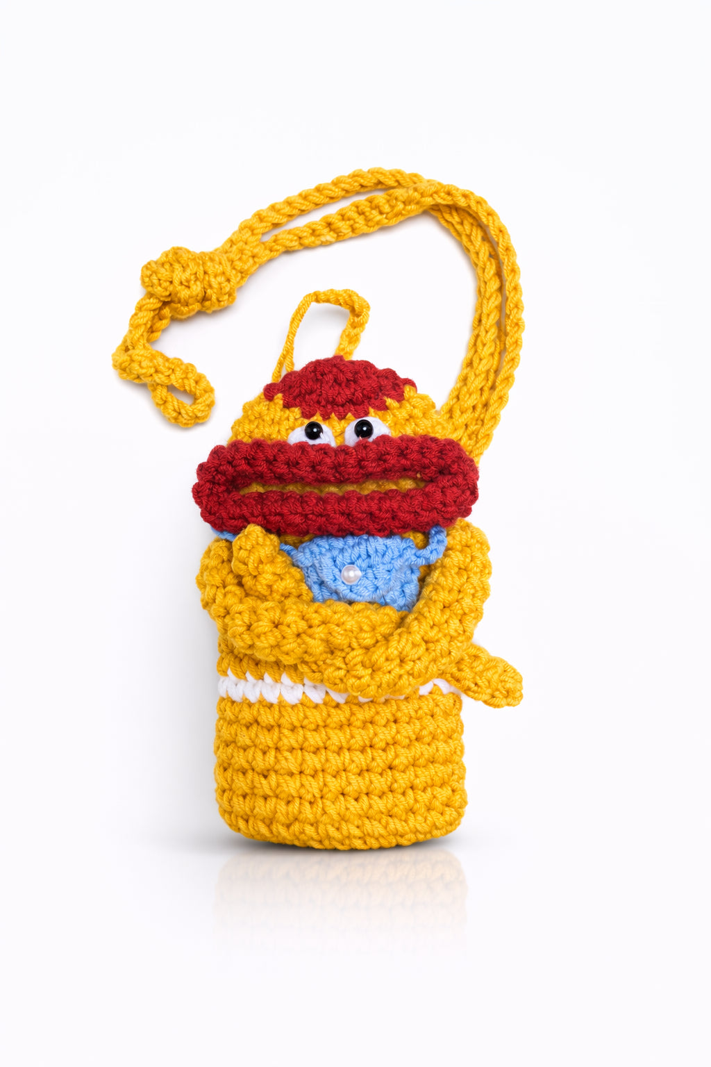 Sausage Mouth Crossbody Bag
