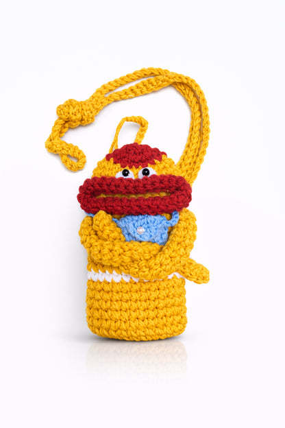 Sausage Mouth Crossbody Bag
