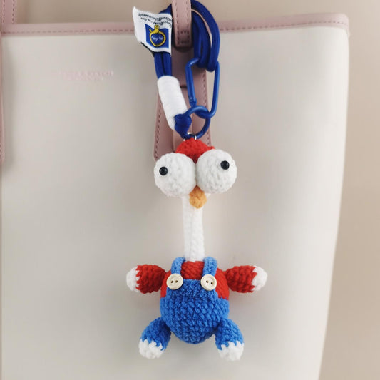 Staring Chicken Bag Charm