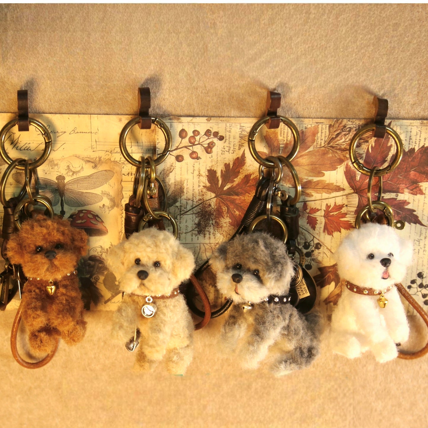 Handmade Teddy/Bichon Bag Charm