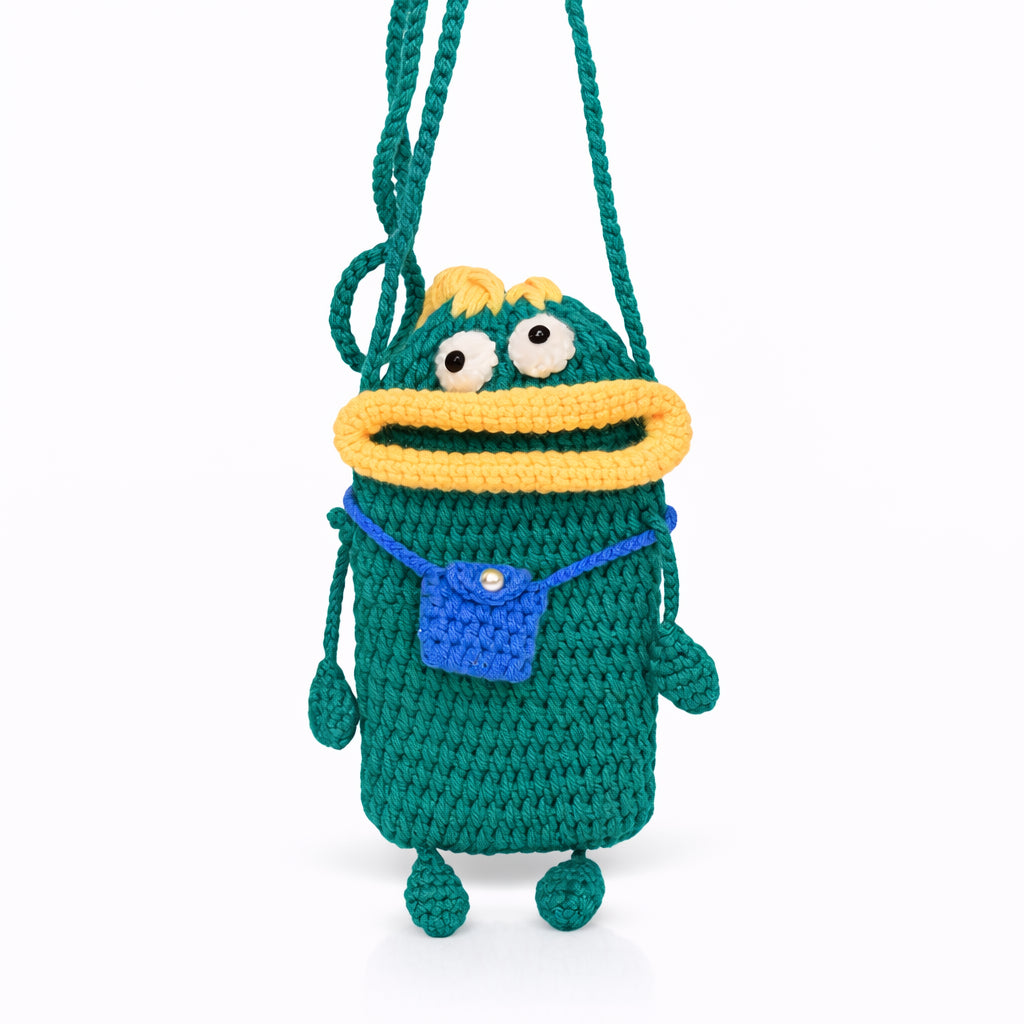 Sausage Mouth Crossbody Bag