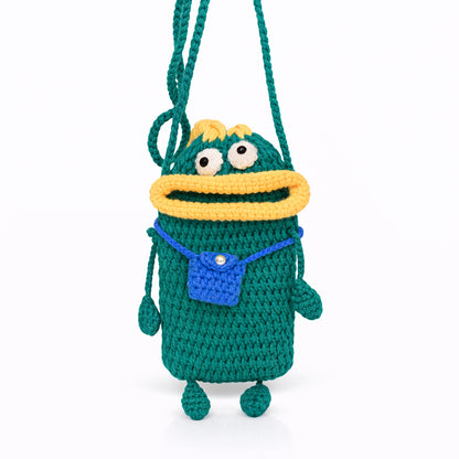 Sausage Mouth Crossbody Bag