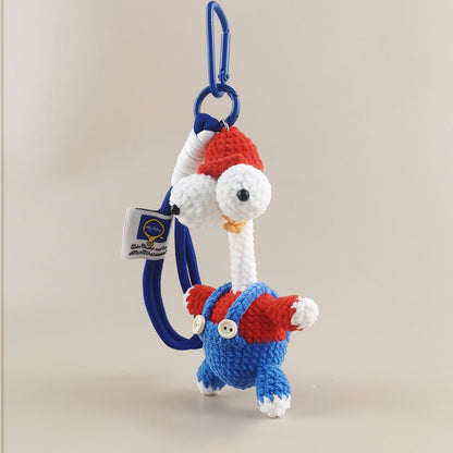 Staring Chicken Bag Charm