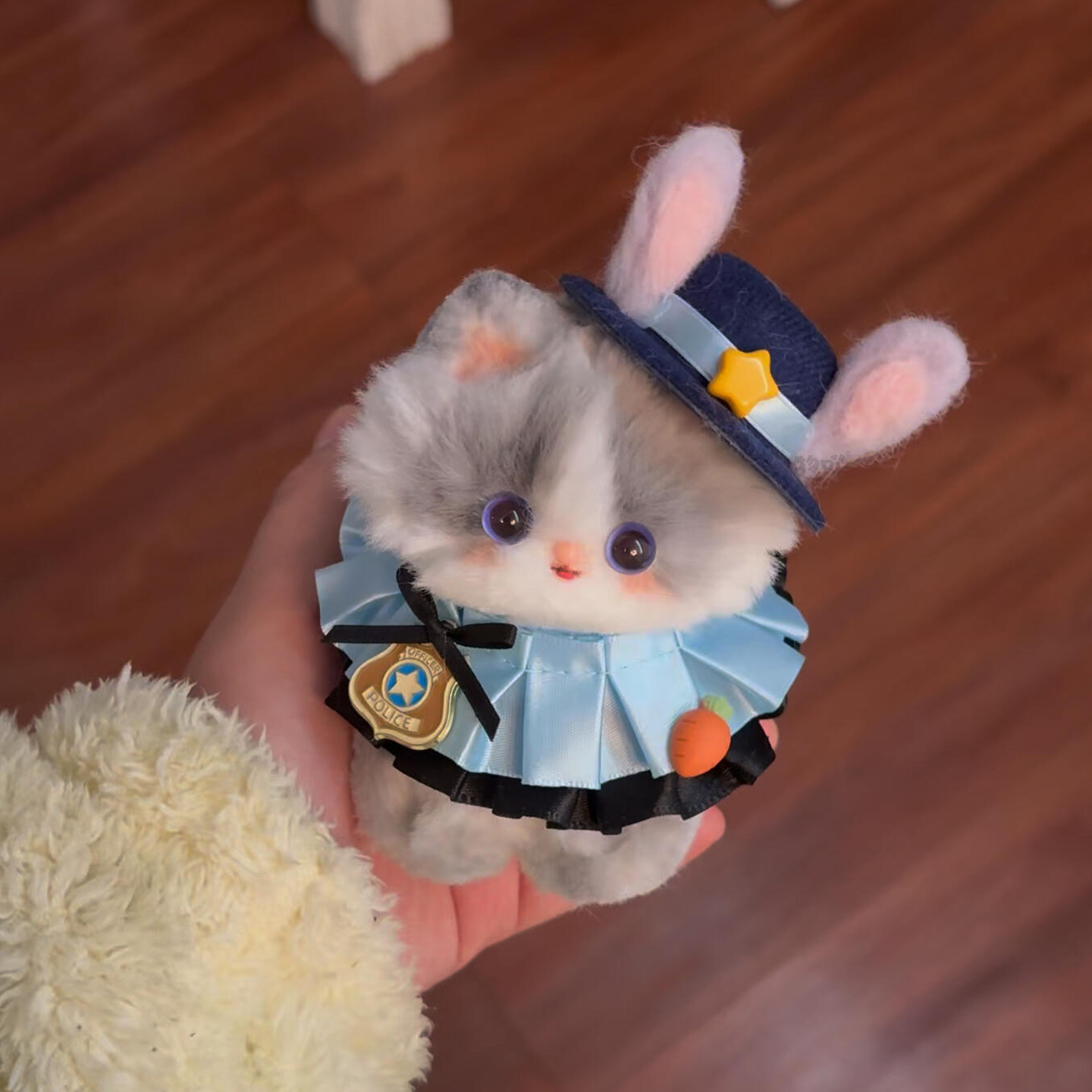 Cute Pipe Cleaner Bunny Charm DIY Craft Kit - Car & Bag Accessory, Perfect Birthday or Valentine's Day Gift