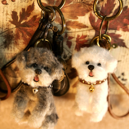 Handmade Teddy/Bichon Bag Charm