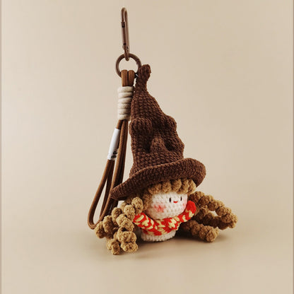 Hermione Granger Bag Charm - Cute Wizarding World Keychain Pendant for Bags