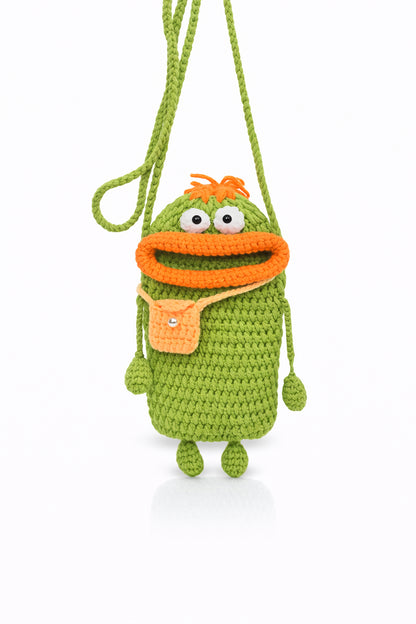 Sausage Mouth Crossbody Bag