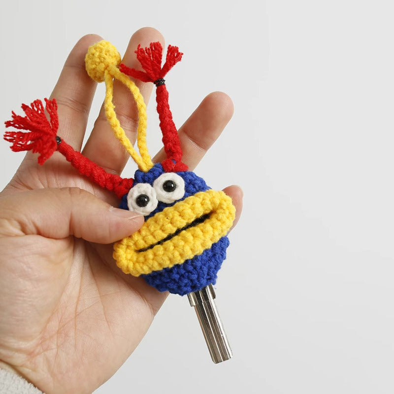 Cute Sausage Mouth Key Cover