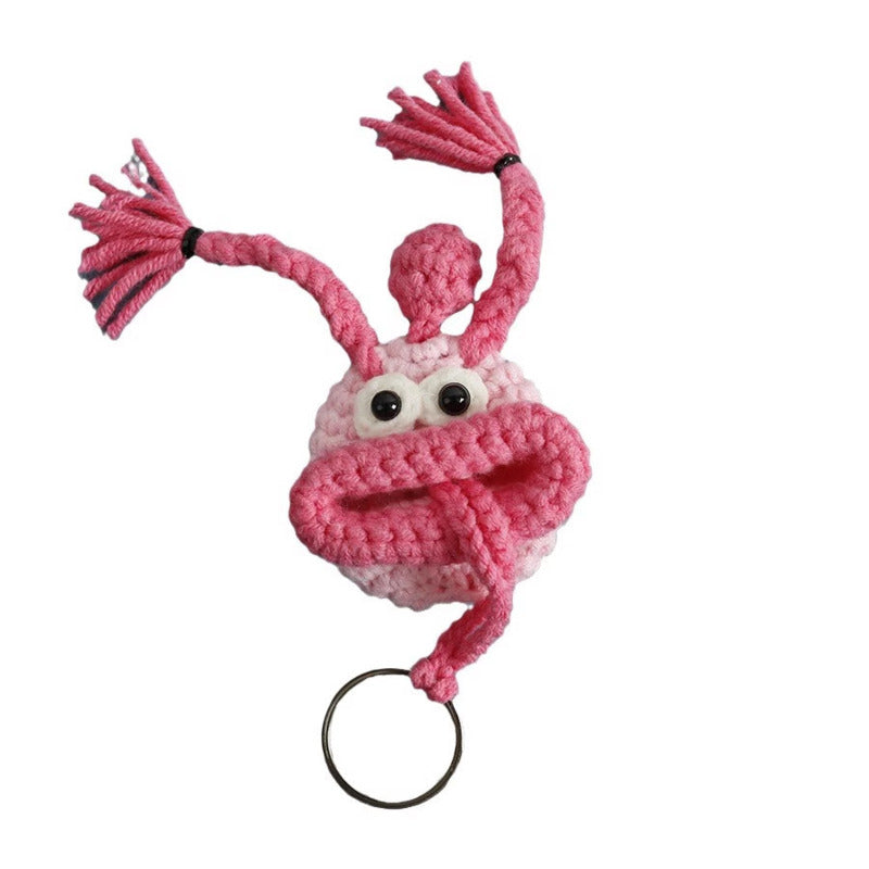 Cute Sausage Mouth Key Cover
