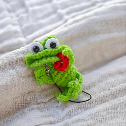 Handmade Crochet Mini Animal Keychain