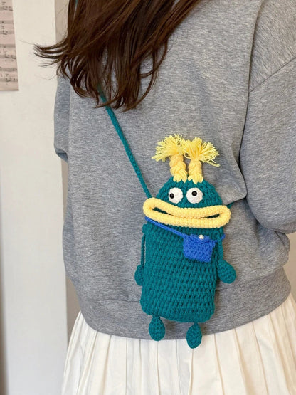 Sausage Mouth Crossbody Bag