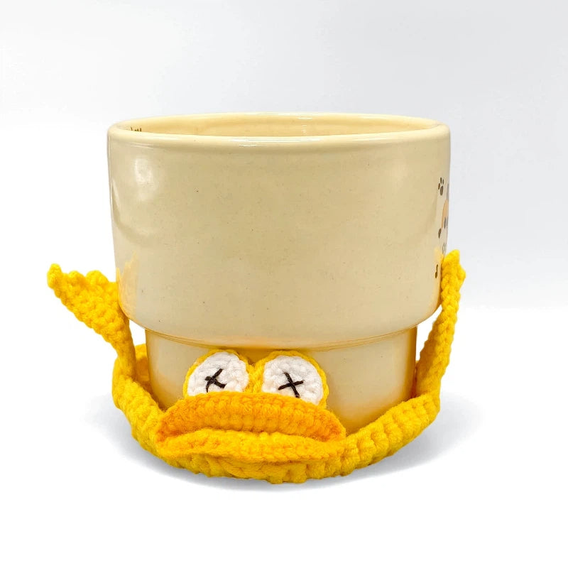 Handmade Crochet Duck Coaster