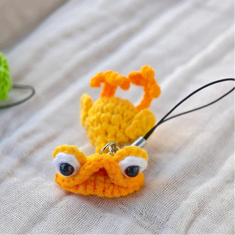 Handmade Crochet Mini Animal Keychain