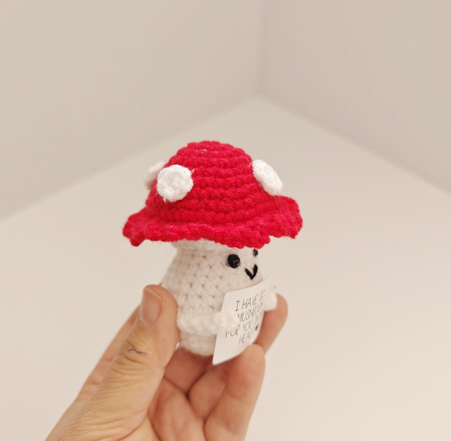 Handmade Crocheted Potted Plant Positive Energy Yarn Ornament