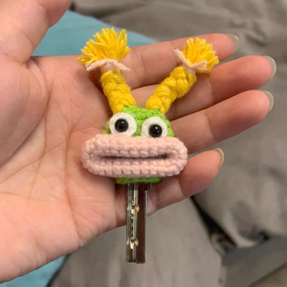 Cute Sausage Mouth Key Cover