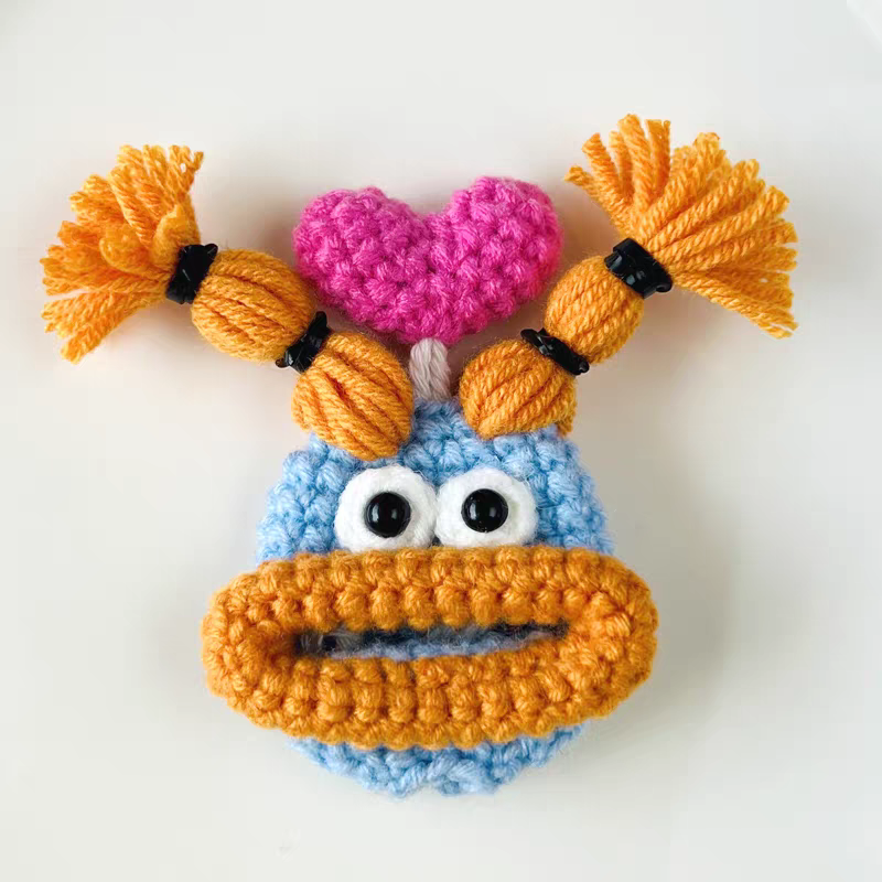 Cute Sausage Mouth Key Cover