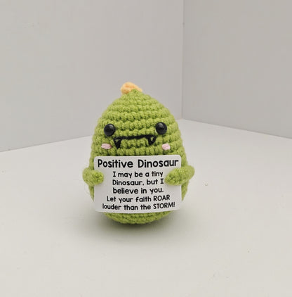 Handmade Crocheted Potted Plant Positive Energy Yarn Ornament