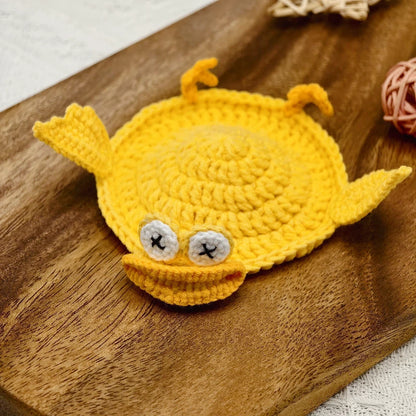 Handmade Crochet Duck Coaster
