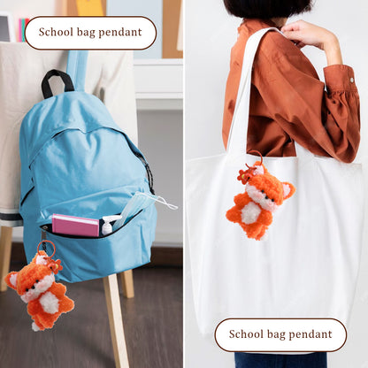 DIY Pipe Cleaners Kit - Squirrel Pendant & Stress Relief Doll