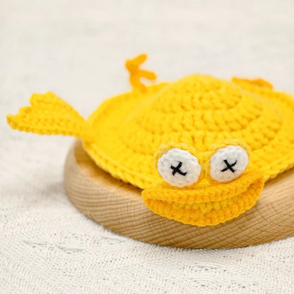 Handmade Crochet Duck Coaster
