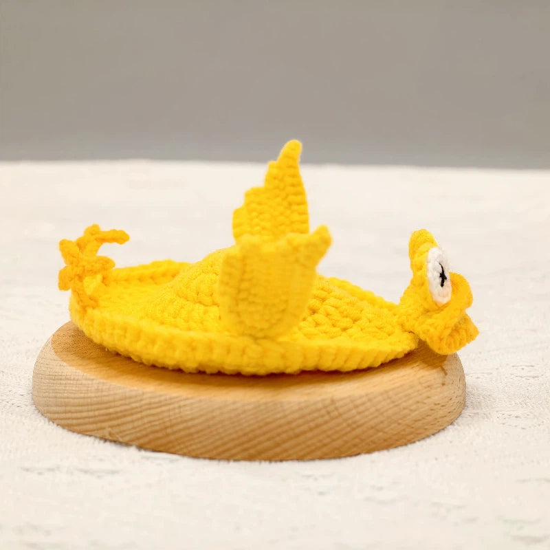Handmade Crochet Duck Coaster