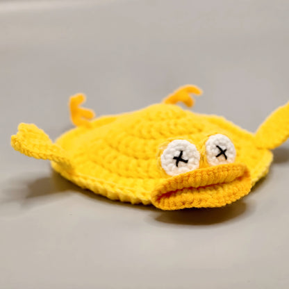 Handmade Crochet Duck Coaster