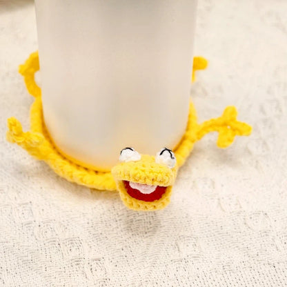 Handmade Cute Crochet Lizard Coaster