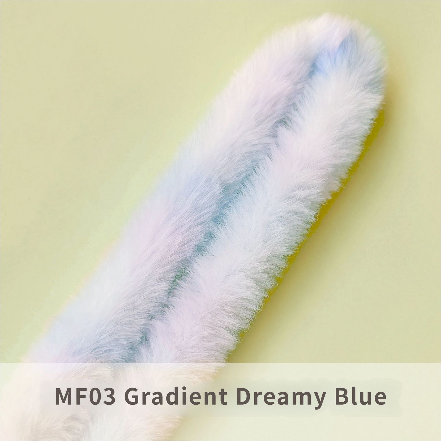 2pcs 40mm Faux Rabbit Fur Pipe Cleaners: DIY Dog & Rabbit Craft Supplies