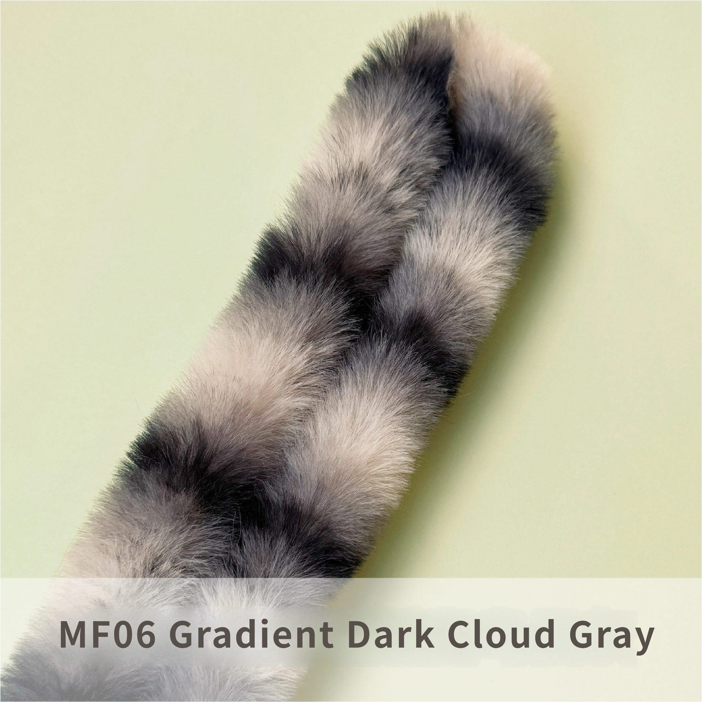 2pcs 40mm Faux Rabbit Fur Pipe Cleaners: DIY Dog & Rabbit Craft Supplies