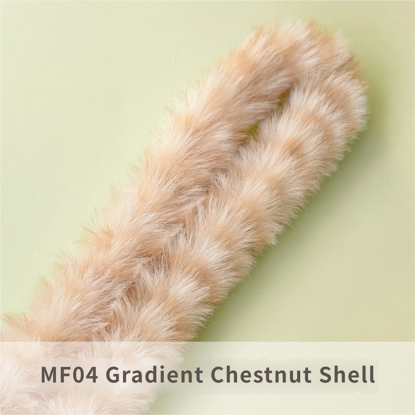 2pcs 40mm Faux Rabbit Fur Pipe Cleaners: DIY Dog & Rabbit Craft Supplies