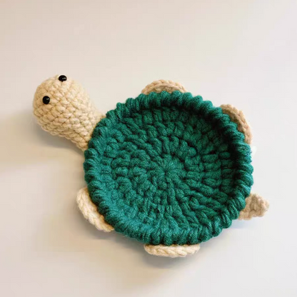 Cute Animal Crochet Coaster (Pre-order)
