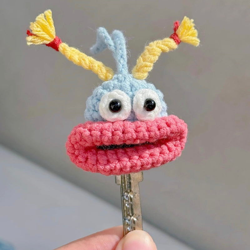 Cute Sausage Mouth Key Cover