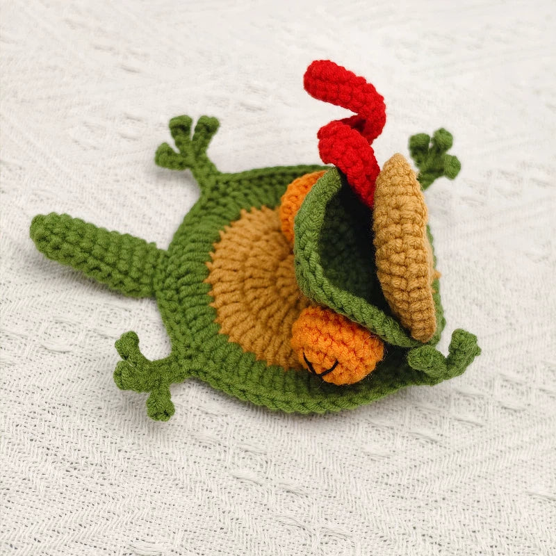 Handmade Crochet Lizard Coaster