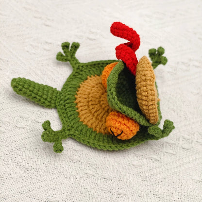 Handmade Crochet Lizard Coaster
