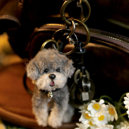 Handmade Teddy/Bichon Bag Charm