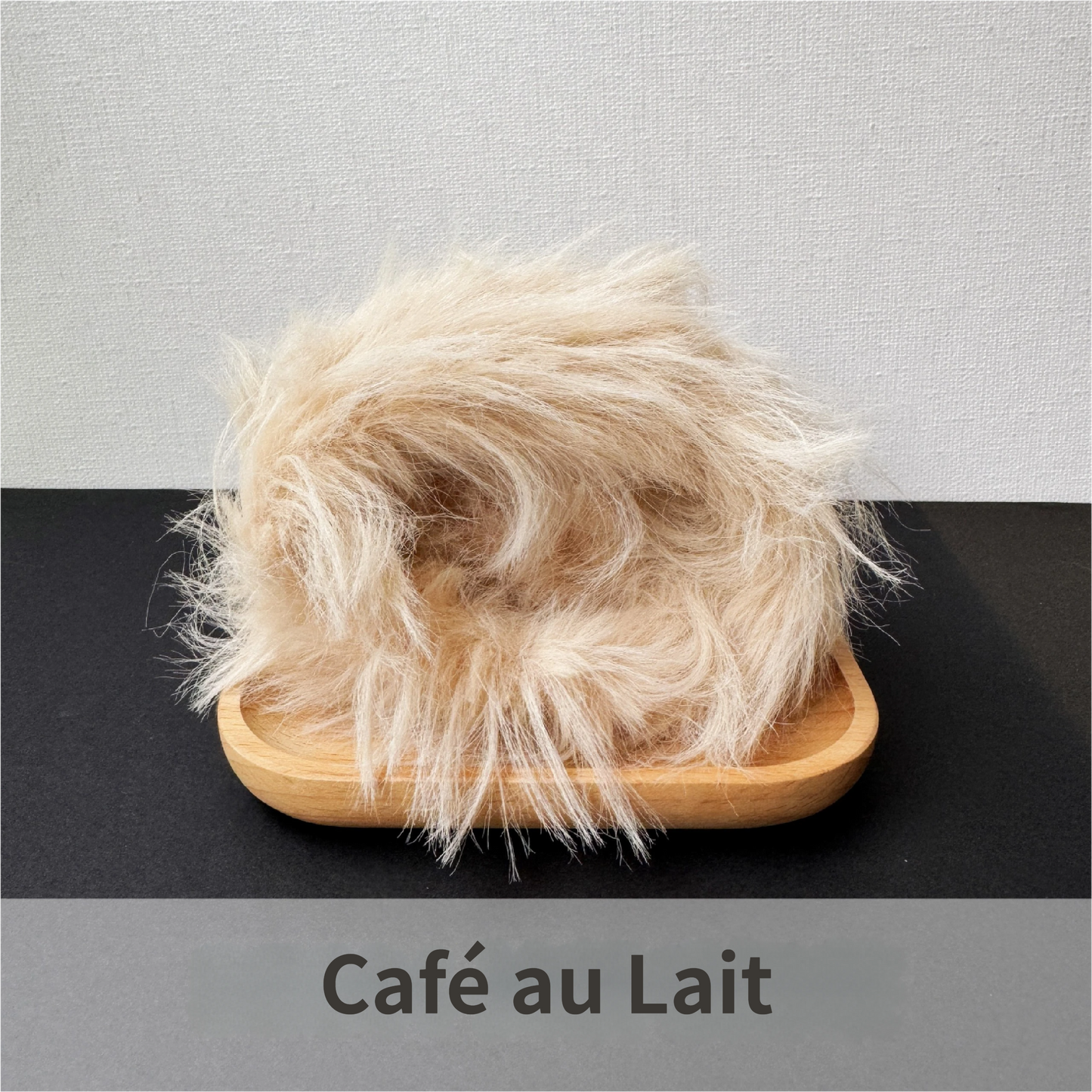 2pcs Faux Mink Pipe Cleaners, Thick Dense, DIY Puppy Craft