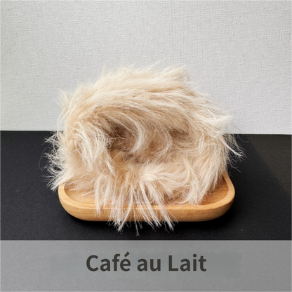 2pcs Faux Mink Pipe Cleaners, Thick Dense, DIY Puppy Craft