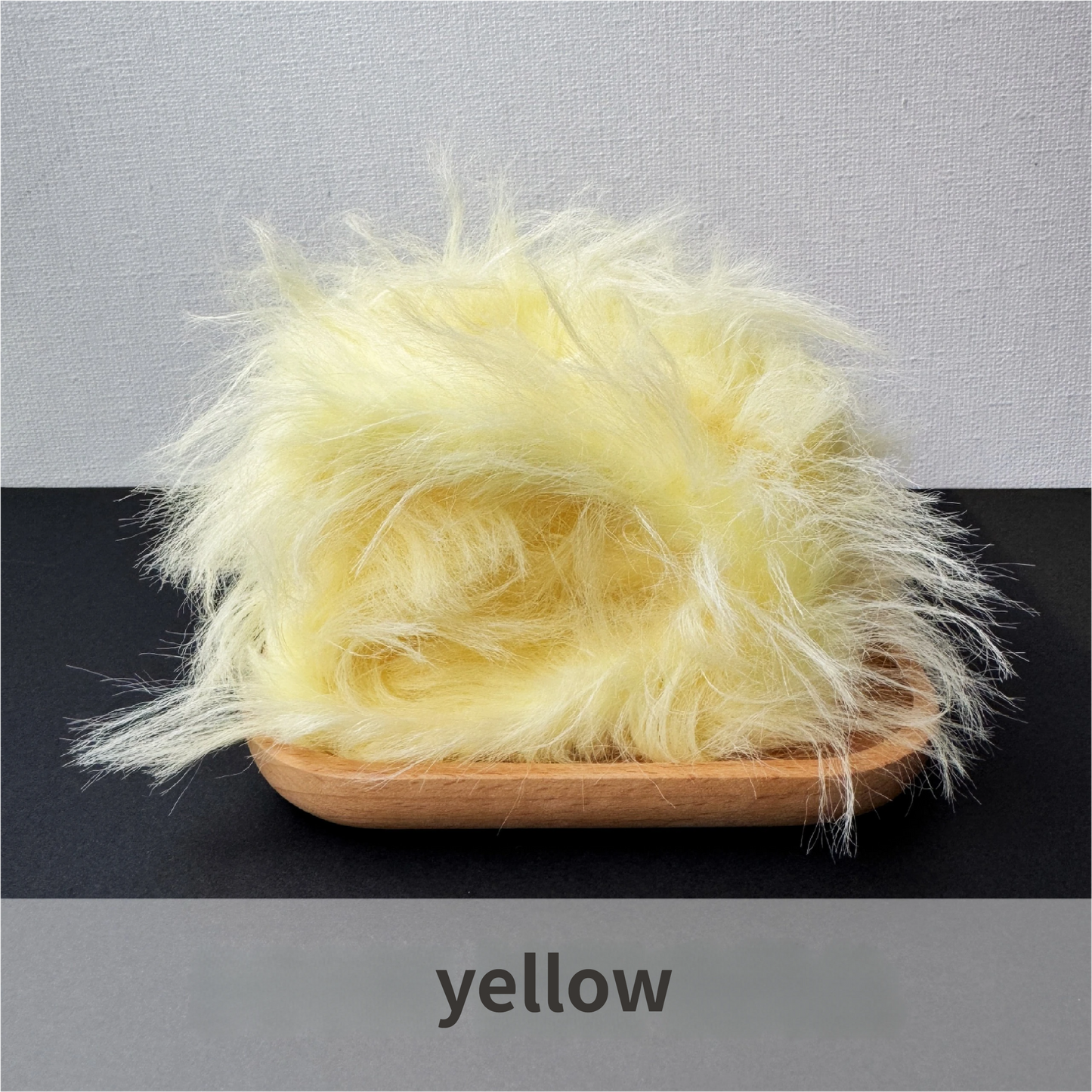 2pcs Faux Mink Pipe Cleaners, Thick Dense, DIY Puppy Craft