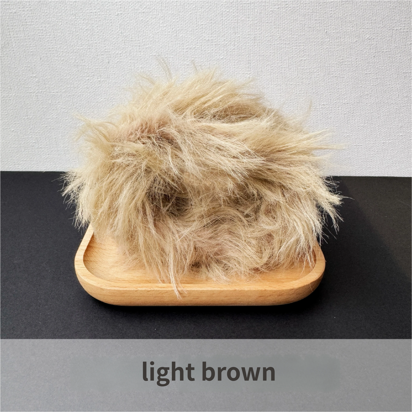 2pcs Faux Mink Pipe Cleaners, Thick Dense, DIY Puppy Craft