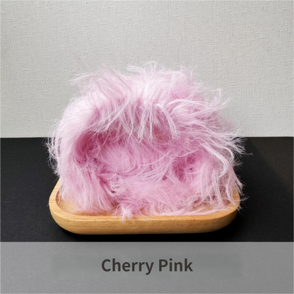 2pcs Faux Mink Pipe Cleaners, Thick Dense, DIY Puppy Craft