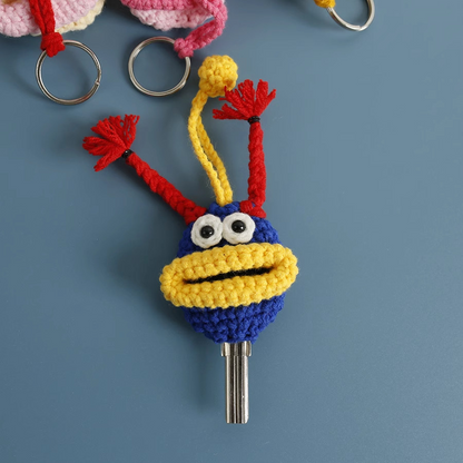 Cute Sausage Mouth Key Cover