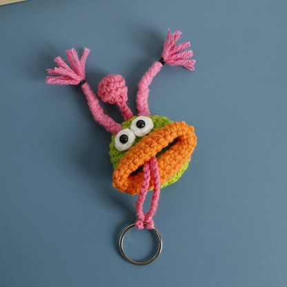 Cute Sausage Mouth Key Cover